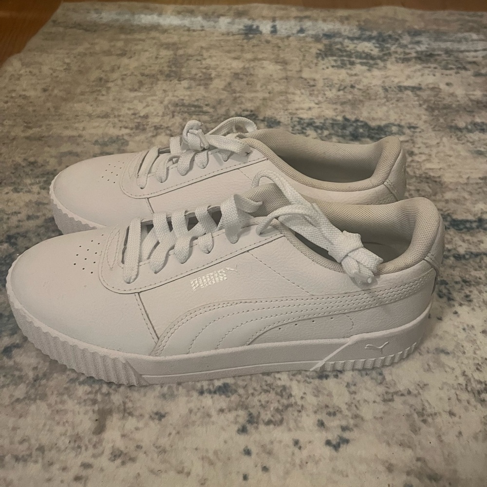 Puma white sneakers